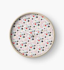 shapes cloudy Clock