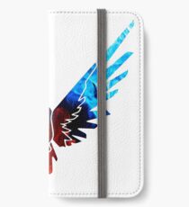 Logan Maverick Hoodie iPhone Flip-Case/Hülle/Klebefolie