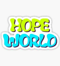Hope World Sticker