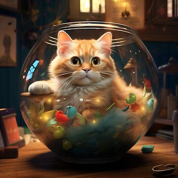 A cat in a fish bowl 01 | Poster