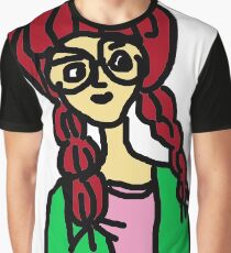 nerdy girl Graphic T-Shirt
