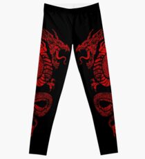 Red Dragon Leggings Leggings