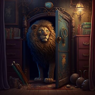 Narnia - Aslan Art Print for Sale by kixbaxrelax