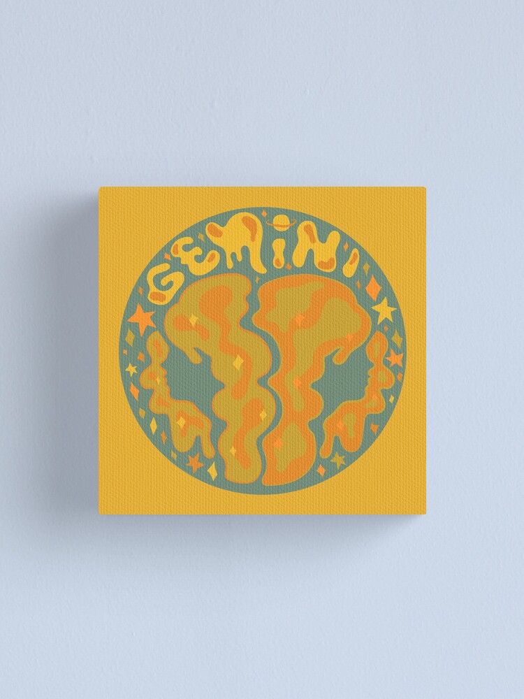 Alternate view of Gemini Canvas Print