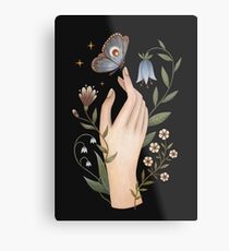 Gentle touch Metal Print