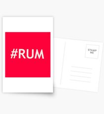 #RUM Postcards