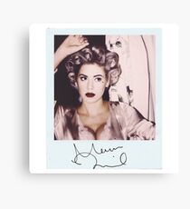 Marina and the Diamonds Canvas Print