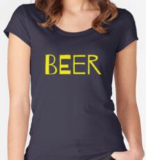 Beer Women's Fitted Scoop T-Shirt