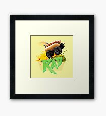 Rad - Hot Dog Monster Truck Framed Print
