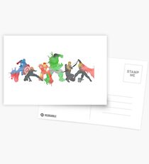 Postales Superheroes