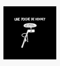Poche de hockey Photographic Print