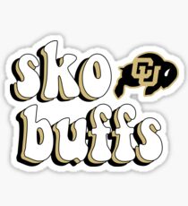 Sko Buffs University of Colorado Sticker