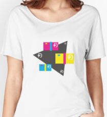 Dawsh Stacks (dark) Women's Relaxed Fit T-Shirt