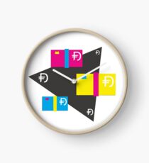 Dawsh Stacks (dark) Clock