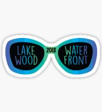 Lakewood Waterfront Brille Sticker