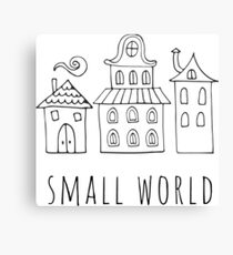 small world Canvas Print