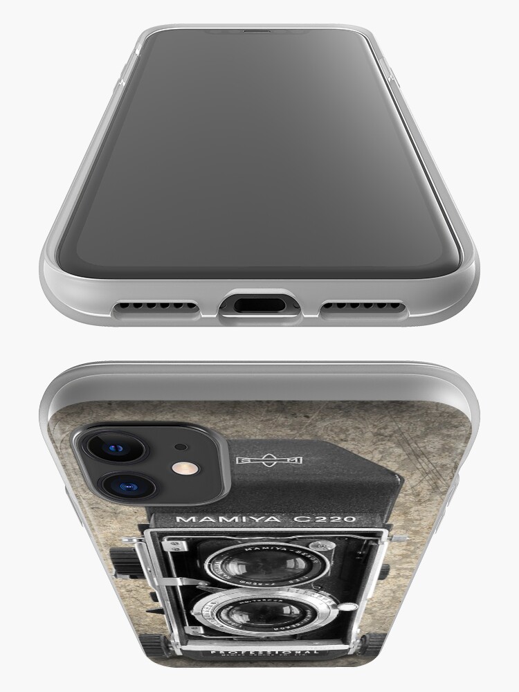 Alternate view of Mamiya C220 - Vintage Black and White iPhone Case & Cover