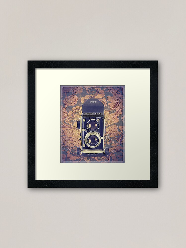 Alternate view of Mamiya C220 - Vintage Color Framed Art Print