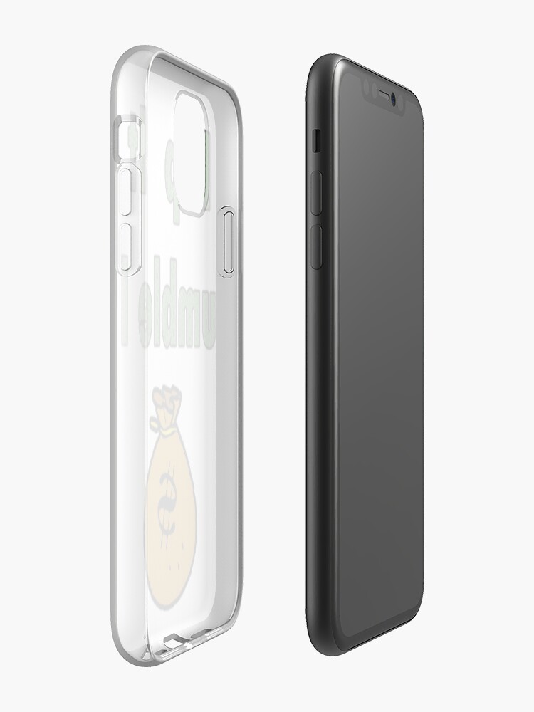 Coque iPhone « Je reçois le sac Flip It Tumble », par FabloFreshcoBar