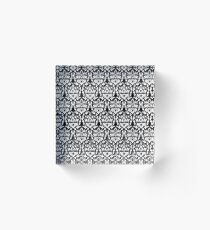 Original Damask Design by Leslie Harlow Acrylic Block