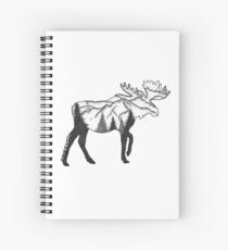 Moose Spiral Notebook