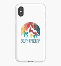 Retro South Carolina Design for Men Women and Kids iPhone Case
