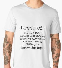 Lawyered definition Men's Premium T-Shirt