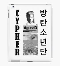 BTS - CYPHER - RM - Agust D - Hoffnung Welt iPad-Hülle & Klebefolie