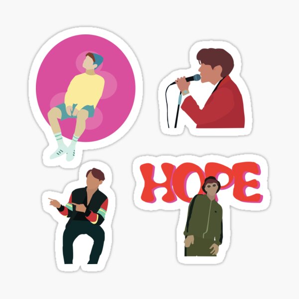 Jhope Stickers | Redbubble