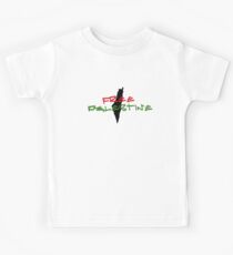 FREE PALESTINE! Kids Tee