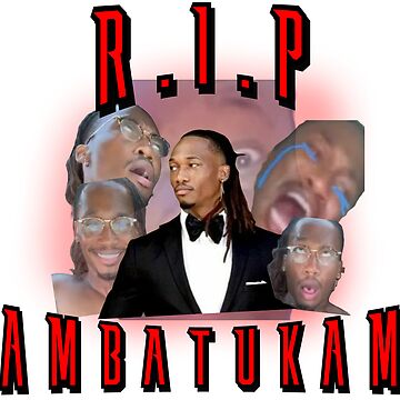 RIP Ambatukam (Dreamybull) Funny T Shirt Unisex - AliExpress