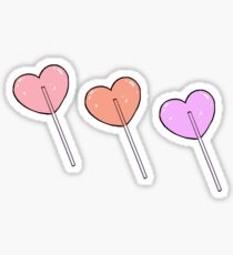 Heart Sucker Sticker Sheet Sticker