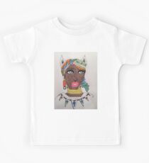 The Black Panther is Female Kids Tee