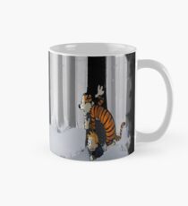 Calvin and Hobbes in Snow Mug
