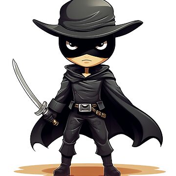 Artwork thumbnail, Chibi Zorro by TACOTRUCK13