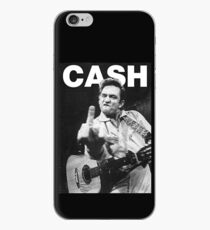 Johnny Cash mit Logo iPhone-Hülle & Cover