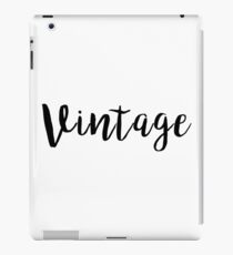 vintage iPad Case/Skin