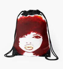 Mochila saco Cabello natural rizado cabello otoño Afro camiseta / camisetas camiseta