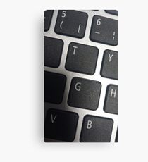 Awesome keyboard design Canvas Print