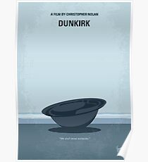 No905 My Dunkirk minimales Filmplakat Poster