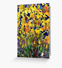 Daffodil Shadows Greeting Card