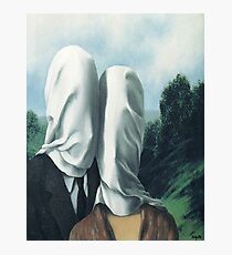 The Lovers I -Rene Magritte Photographic Print