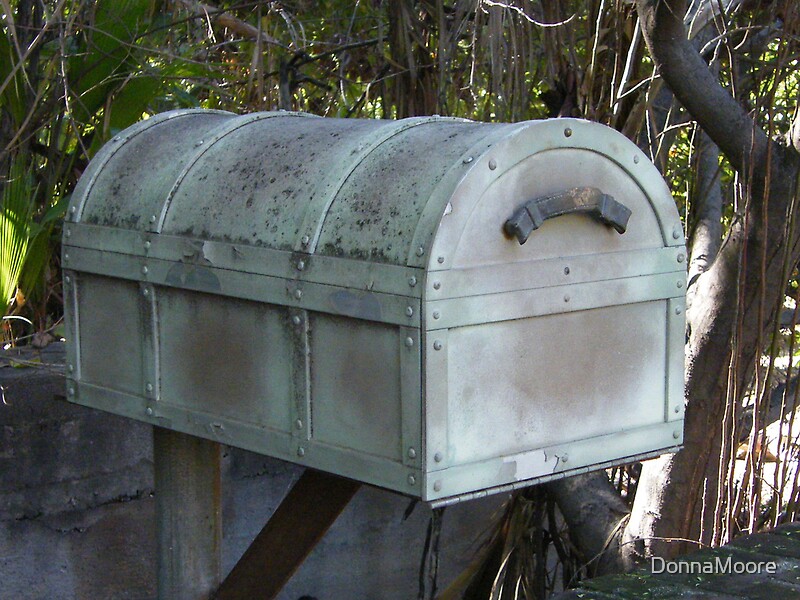 "Treasure chest mailbox...." by DonnaMoore Redbubble