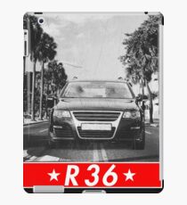 Passat B6 R36 & quot; Redstriped & quot; iPad Case/Skin
