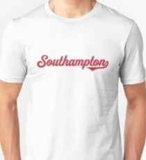 Southampton City England - Vintage Sports Typography Unisex T-Shirt