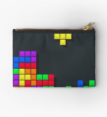 Tetris print design Studio Pouch