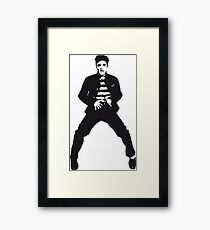 Elvis The Pelvis Framed Print