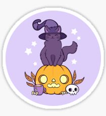 Pumpkin Cat Sticker