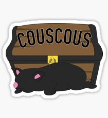 Couscous Pig Guardian Sticker