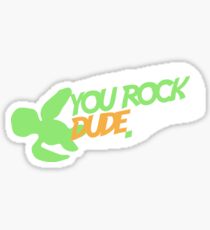 Pegatina Usted Rock Dude! (Squirt) Buscando a Nemo